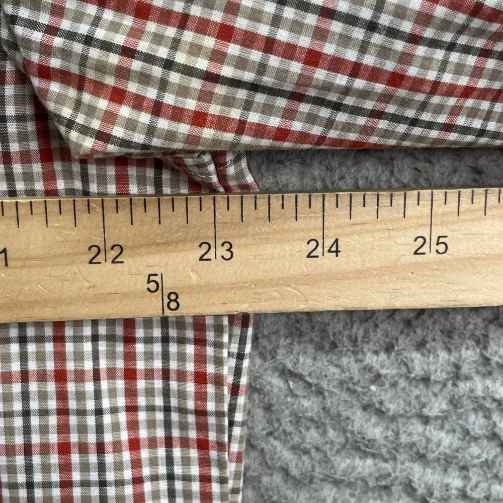 Wolverine‎ Shirt Mens Large Red Plaid Workwear Casual Western Academia Camping
